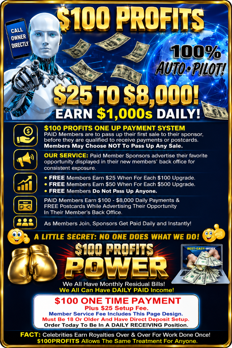 $100Profits Explained